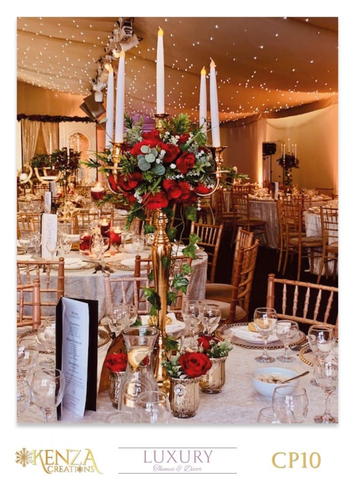 Wedding centrepieces